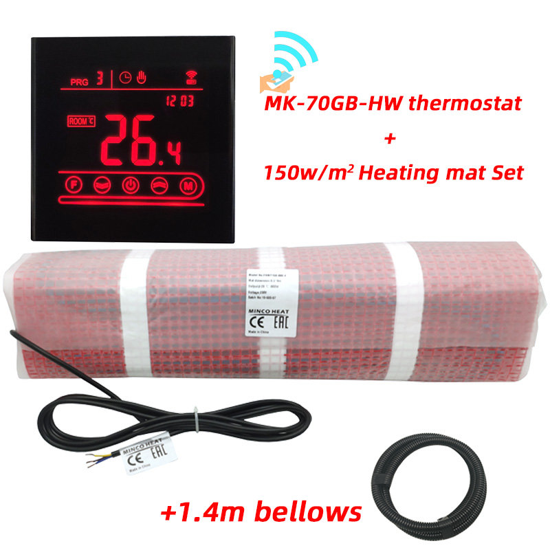 Minco 200w/m2 加热垫 加热 0.5~15m2 0.5m 宽度